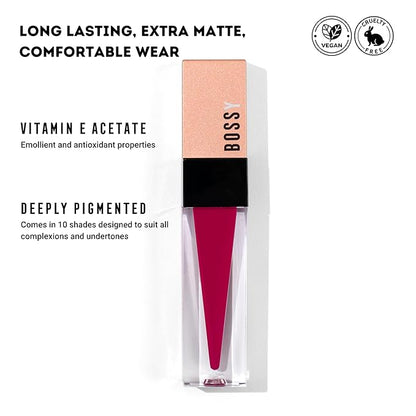 Liquid Lipstick for Women, Long Lasting All Day Long