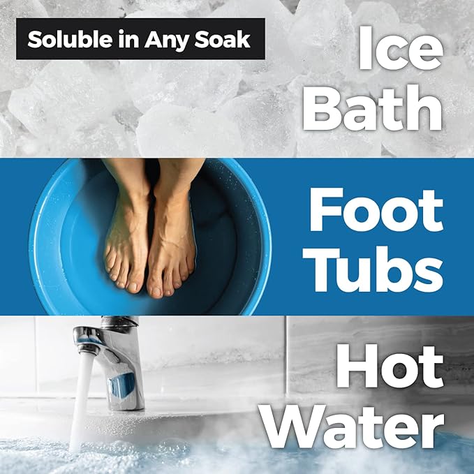 Bath Muscle Recovery Epsom Soak 6lb Bulk Pail-Arnica Bath Soak for Muscle Pain Aches and Joint Stiffness, Sleep Better, Magnesium Bath Soakwith Turmeric for Feet and Hands Too