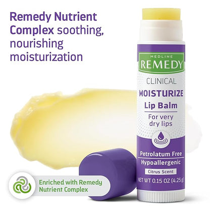 Medline Remedy Clinical Lip Balm, 3