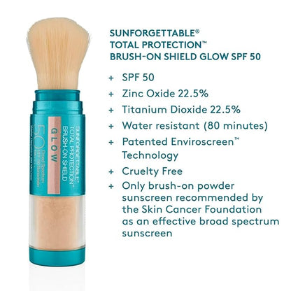 Colorescience Sunforgettable Total Protection Brush On Shield GLOW SPF 50