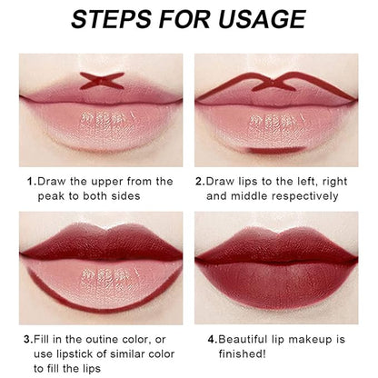 Matte Lip Gloss Sets, 4 Colors Halloween Makeup Gloss