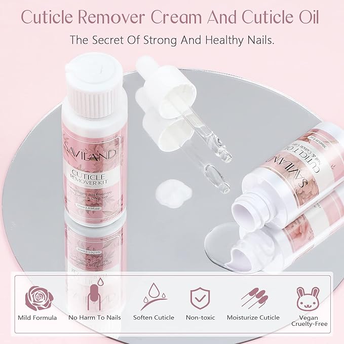 SAVILAND Cuticle Remover and Cuticle