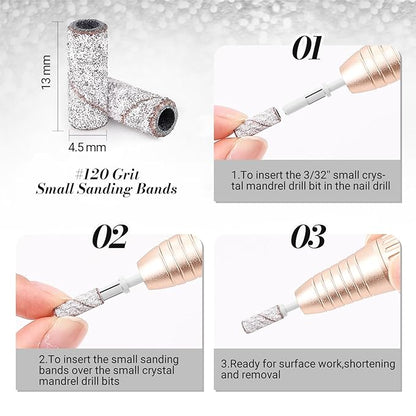 Melodysusie 50 pcs nail drill