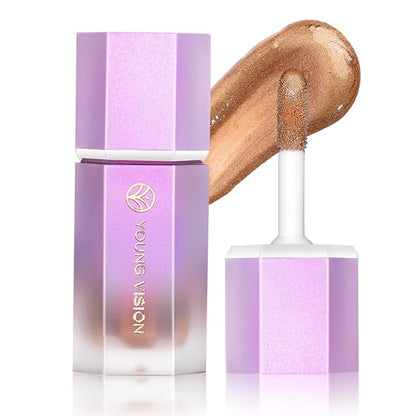 YOUNG VISION Soft Natural Glow Liquid Highlighter, Glow Dewy Finish,
