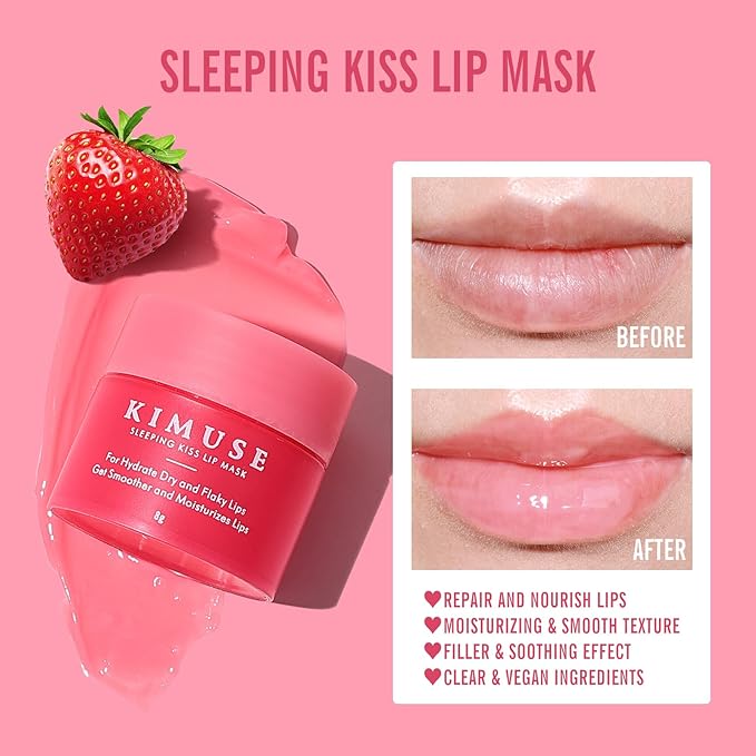 KIMUSE Lip Sleeping Mask Set -