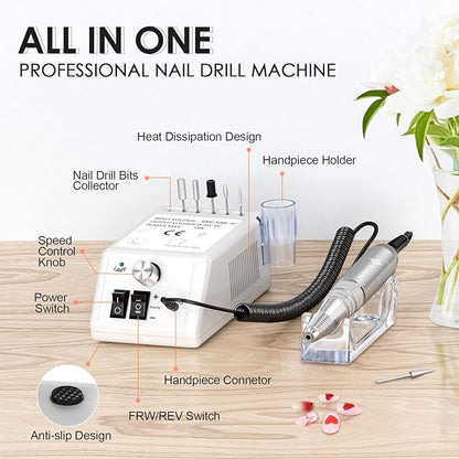 Subay 30,000rpm efile nail drill