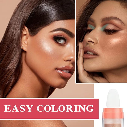 Polvo De Hadas Highlighter Powder Stick Body Face Makeup Gift-Gold