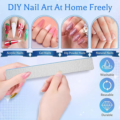 Nail file 100/180 grit 25
