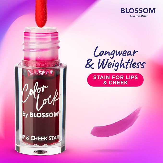Blossom Color Lock Hydrating Longlasting Lip Stain Hydrating