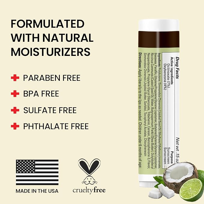 Original Udder Stick SPF Lip Balm, Flavor,