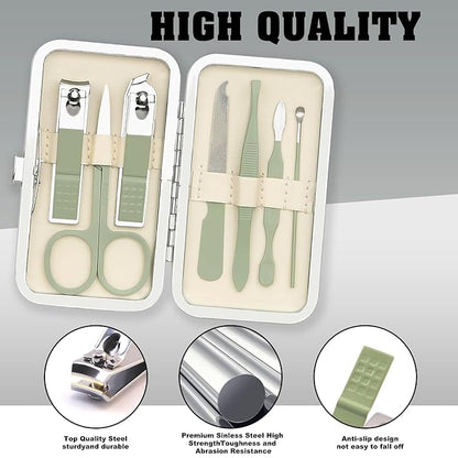 Manicure kit,nail clippers for men,pedicure