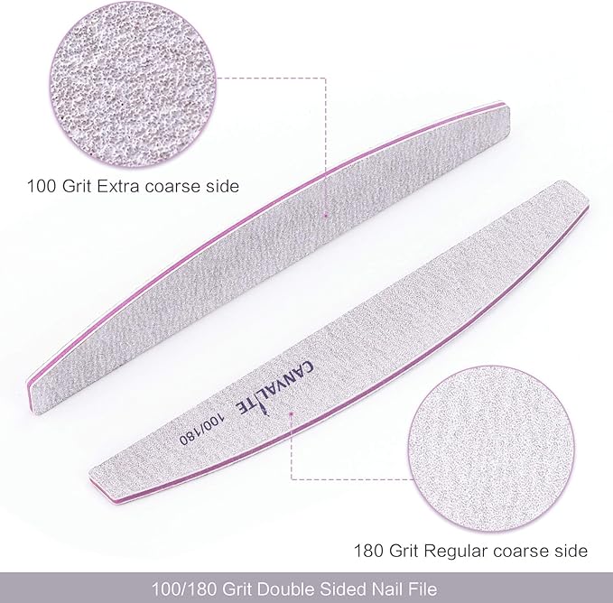 Canvalite 50 PCS Nail File
