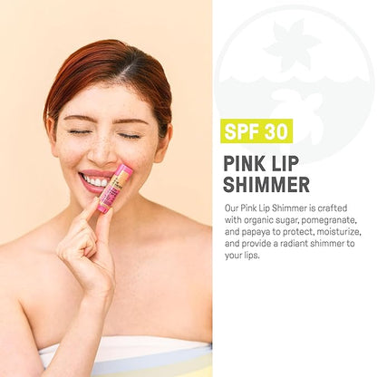 Raw Elements Organic Pink Lip Shimmer