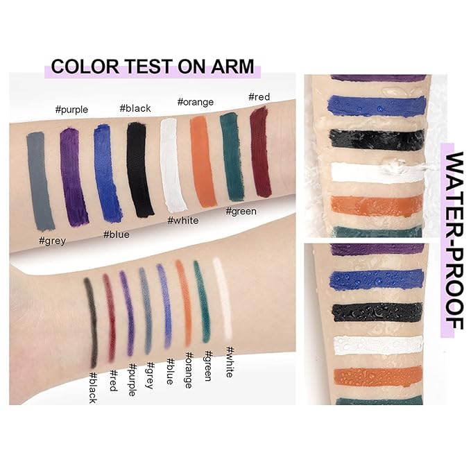 Matte Lip Gloss Sets, 4 Colors Halloween Makeup Gloss