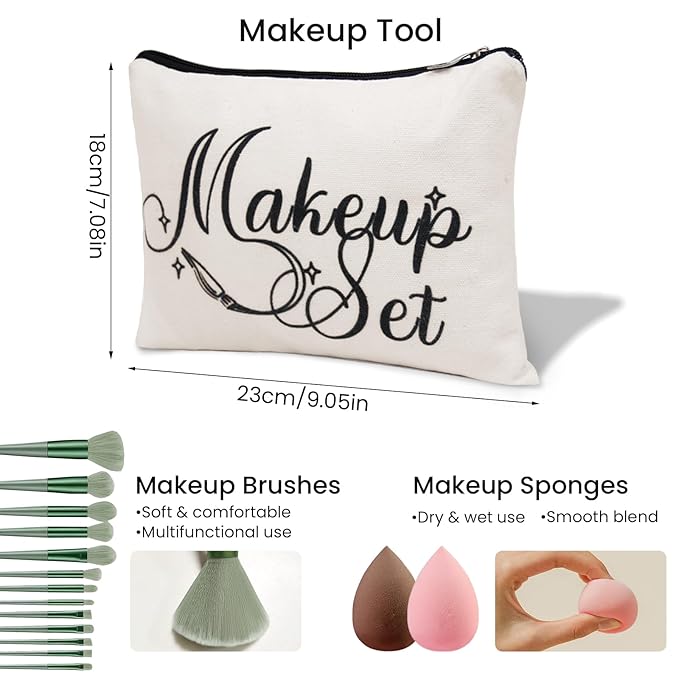 Makeup Kit for Women Full Kit, Travel Makeup
