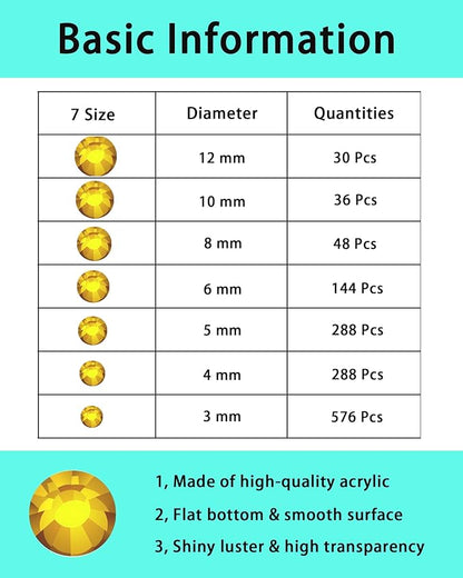Niaconn gold face jewels gems