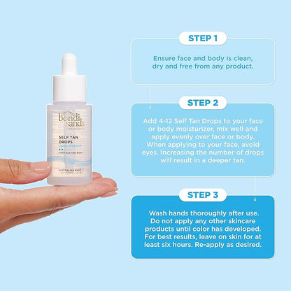 Bondi Sands Self Tan Drops -Light/Medium 1.01 FL OZ