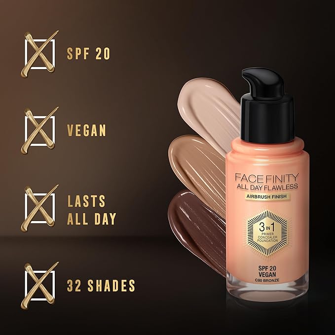 Max Factor Facefinity All Day Flawless 3 In