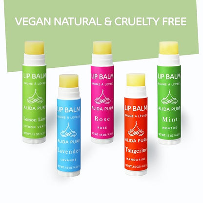 Aria Lip Balm Collection, Vegan Lip Lips,