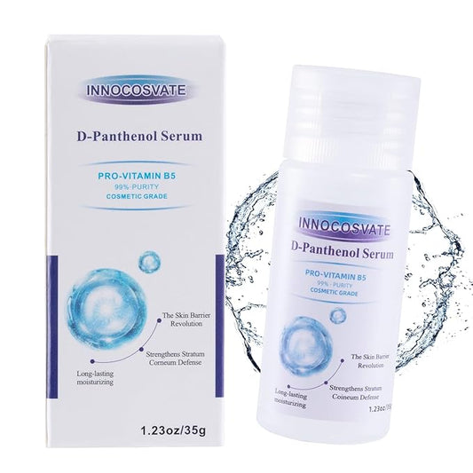 Pure D-Panthenol Serum, 99% Concentration,1.23oz,35g – Hydrating Multi-Use Formula for Sensitive Skin & Hair, DIY-Friendly Skincare Base