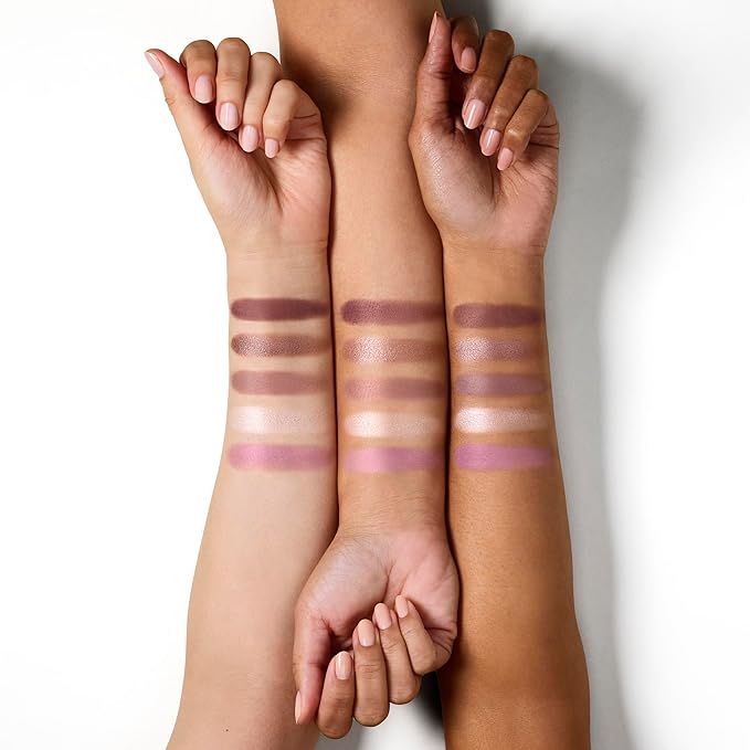 Well People Power Palette Eyeshadow, Five Long-wear, Hyper-pigmented