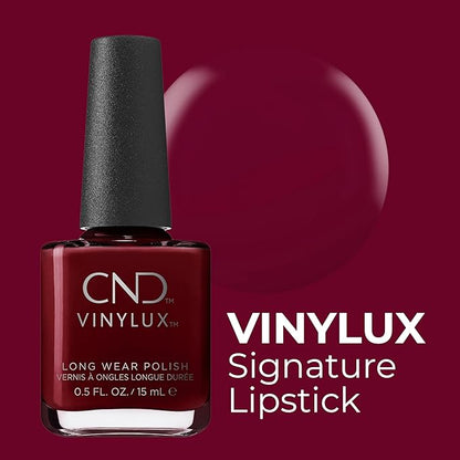 CND Vinylux Longwear Red Nail Polish, Gel-like Shine Longwear