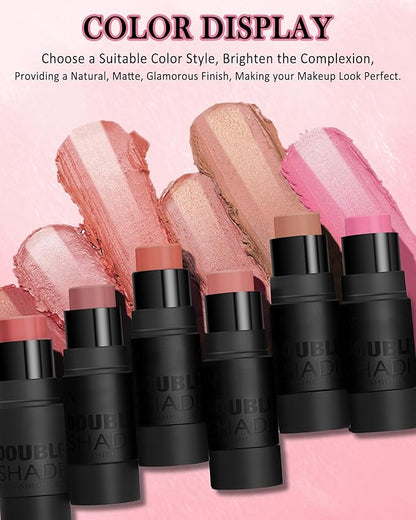 Cream Blush Stick Makeup for Cheeks, Multi Blush for Women-06