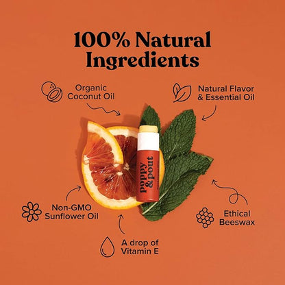 Poppy & Pout Blood Orange Mint Recyclable