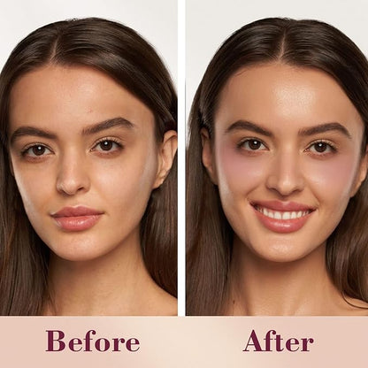 Cilrofelr Dewy Liquid Blush, Soft Cream Liquid Blush Rosy Mauve)