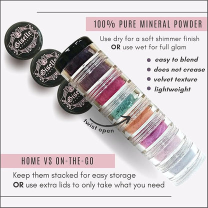 Loose Mineral Eyeshadow and Contouring Palette