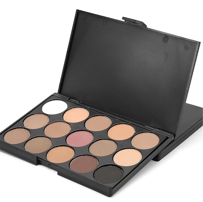 Pro 15 Colors Eyeshadow Makeup Palette Cosemetic Contouring