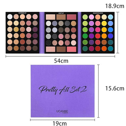 UCANBE 86 Colors Nude Eyeshadow Palette