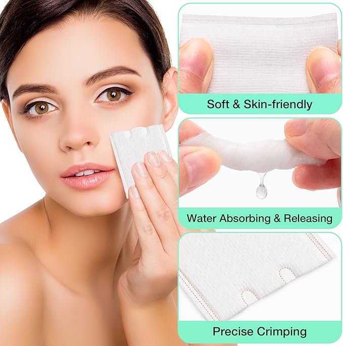 Noverlife 444pcs makeup cotton pads,