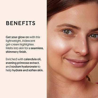 Winky Lux Cheeky Rose Liquid Highlighter, Gel Cream