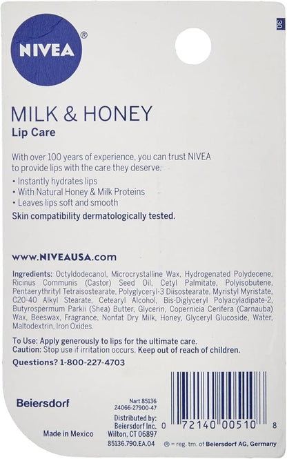 Nivea Milk and Honey Lip Care