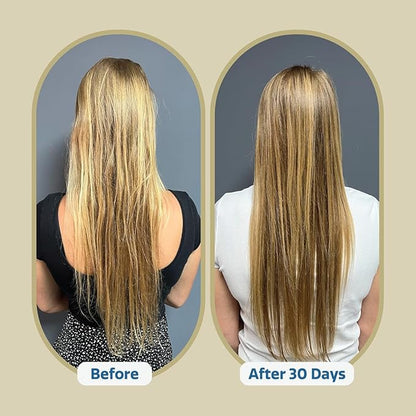 Hair Growth + Nails Vitamin | Zinc, Biotin, B-Vitamins and Kelp | Reduces Hair Loss and thinning | Hair Growth Complex Supplement for Women | Extra Strength | 60 Capsules