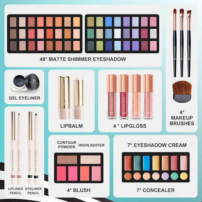Color Nymph All In One Makeup Kit Comestics