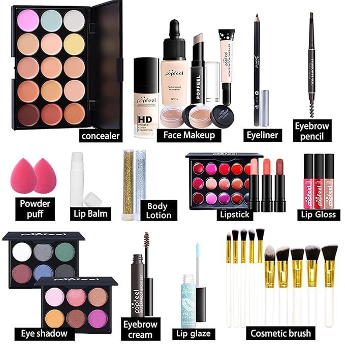 Multi-purpose Makeup Kit All-in-One Makeup Gift Set Colours