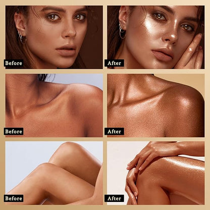 KIMUSE Soft Natural Glow Liquid Filter, Weightless, Long-Wearing, Illuminator Makeup