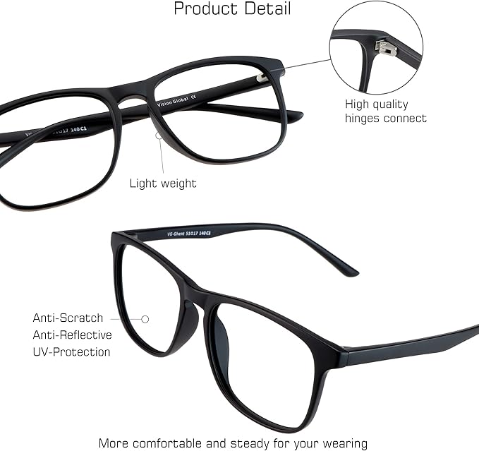 VisionGlobal Blue Light Blocking Glasses