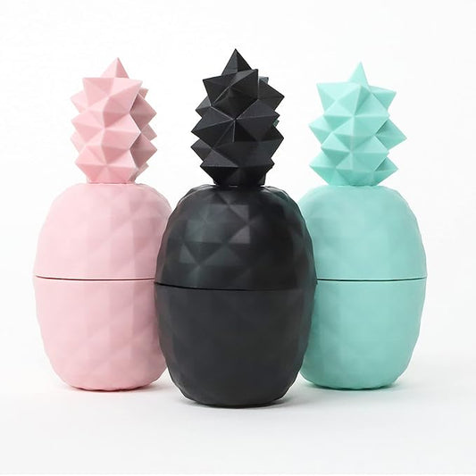 Rebels Refinery 3-Piece Pineapple-Shaped Lip Balm Bundle