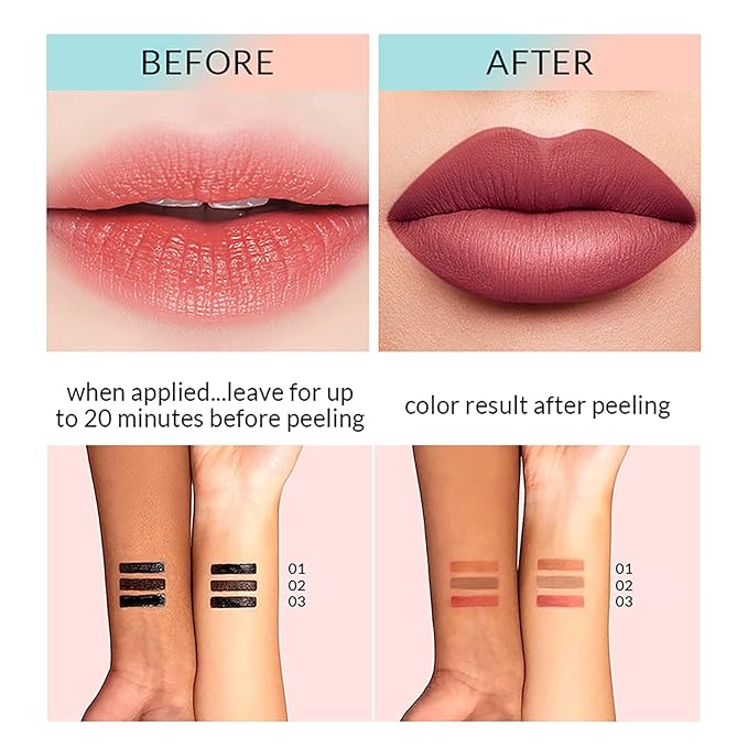 YUANLI Lip Liner Stain, Lip Liner Stain Peel Long