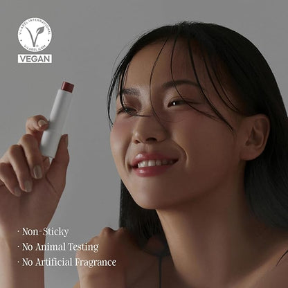 Nourishing Vegan Lip Balm, Unscented Lip (Clear))