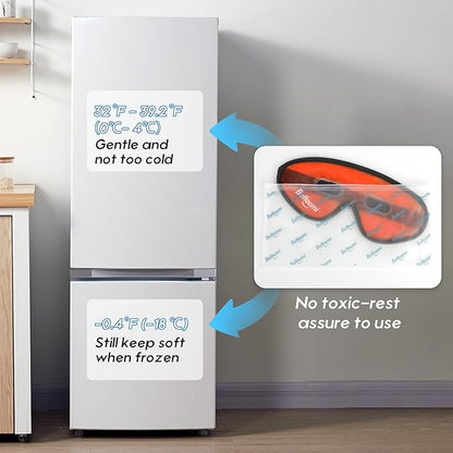 Cooling eye mask, gel eye