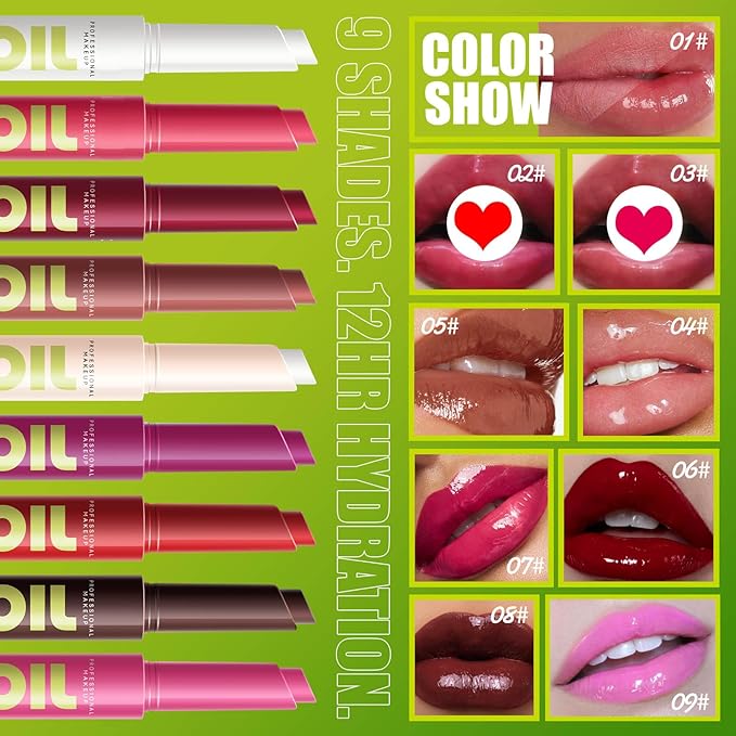 Brown Lip Gloss Stick Moisturizing Lip Makeup Lip Plumper Gloss Lightweight Buildable Vegan Lipbalm Plumping Lipgloss For Women Girls Long-Lasting Dry Lip Care, 04#