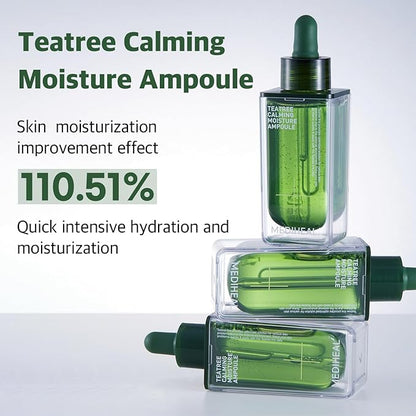 Mediheal Teatree Calming Moisture Ampoule,50ml Quick Calming and deep Hydrating with 92% Pure Tea Tree