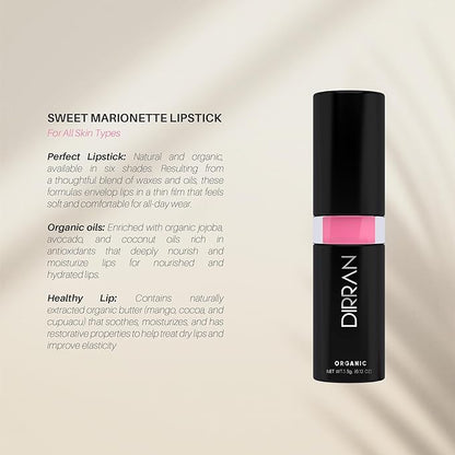 Organic Lipstick, Safe for all, Long-Lasting Regenerative Lipstick