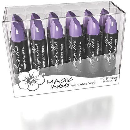 Magic Kiss Pack of 12 Color Changing Aloe Magic