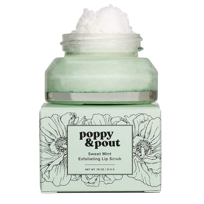 Poppy & Pout Natural Lip Scrub,