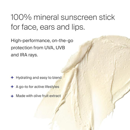 Supergoop! PLAY 100% Mineral Stick SPF 50 - Pack of 2, 0.67 oz - On-the-Go Broad Spectrum Face Sunscreen For Sensitive Skin - Water Resistant - Vegan - Clean ingredients
